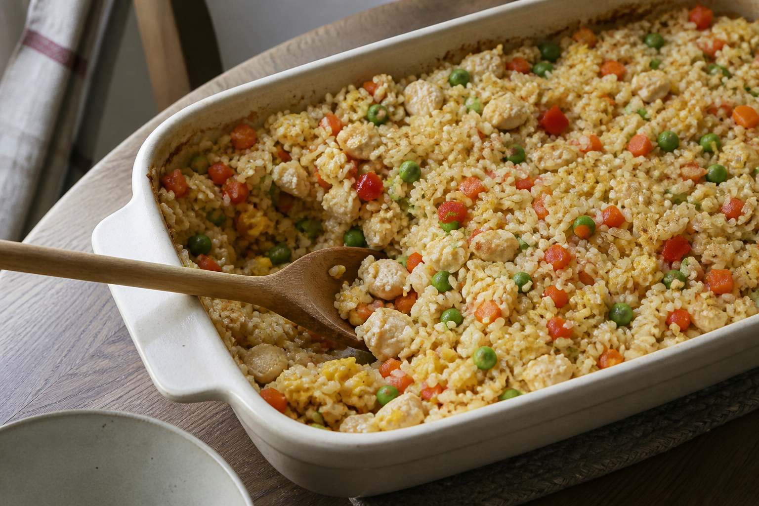 Ugnsbakat fried rice